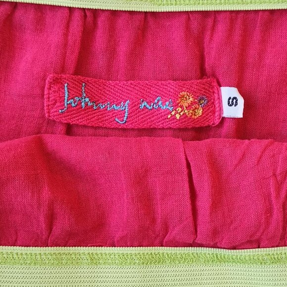 Johnny Was Boho Tiered Floral Patchwork Midi Skirt Flowy Hippie Size Small - Picture 2 of 14